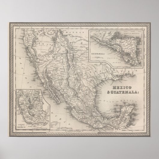 Mexiko und Guatemala Poster (Vorne)