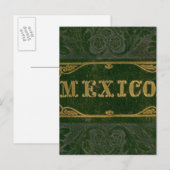 Mexiko und Guatemala Postkarte (Vorne/Hinten)