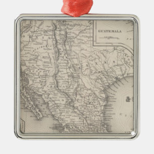 Mexiko und Guatemala Silbernes Ornament