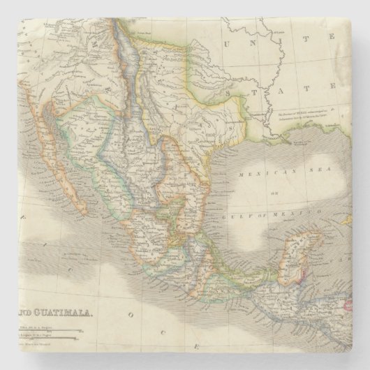Mexiko und Guatemala Steinuntersetzer (Vorderseite)