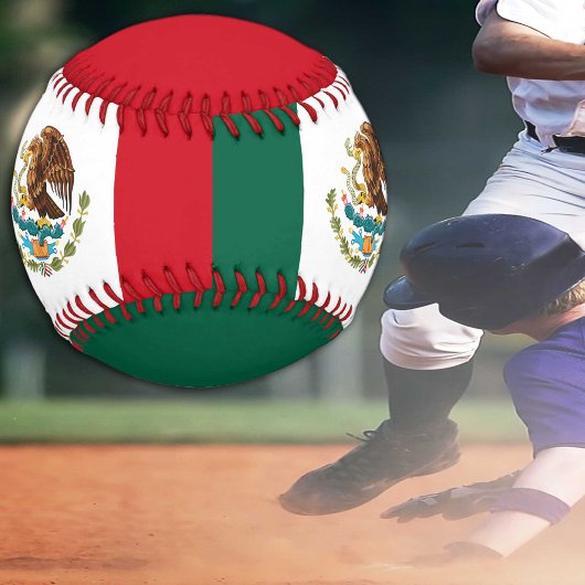 Mexiko- und Mexikanischer Flaggensport / Baseball
