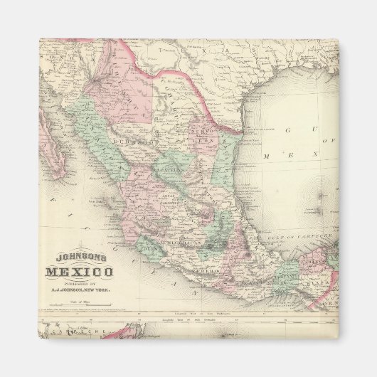 Mexiko und Mittelamerika 2 Magnet (Vorne)
