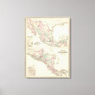 Mexiko und Mittelamerika Leinwanddruck