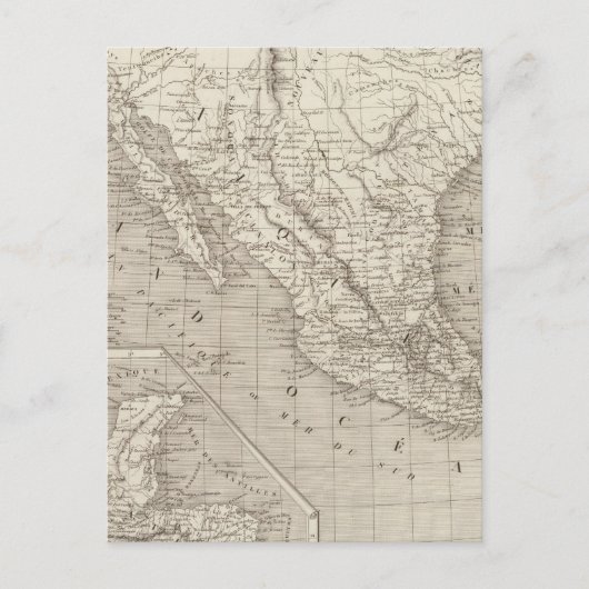 Mexiko und Mittelamerika Postkarte (Vorderseite)