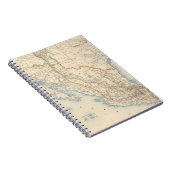 Mexiko- und Texas-Karte Notizblock (Rechte Seite)