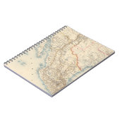 Mexiko- und Texas-Karte Notizblock (Linke Seite)