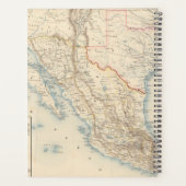 Mexiko und Texas Karte Planer (Rückseite)