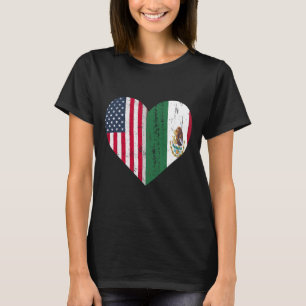 Mexiko USA Flaggenpatriot mexikanische Flagge Amer T-Shirt