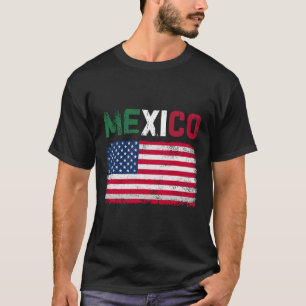 Mexiko USA Flaggenpatriot mexikanische Flagge Amer T-Shirt