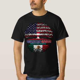 Mexiko USA USA USA USA USA Staaten Tree T-Shirt