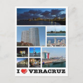 Mexiko - Veracruz - I Liebe - Postkarte (Vorderseite)