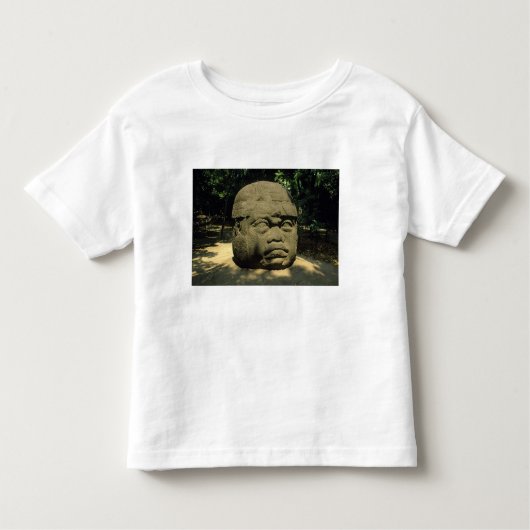Mexiko, Villahermosa, riesiger Olmec-Kopf, La Vent Kleinkind T-shirt (Vorderseite)