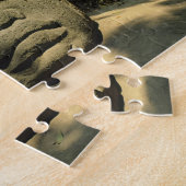 Mexiko, Villahermosa, riesiger Olmec-Kopf, La Vent Puzzle (Seite)