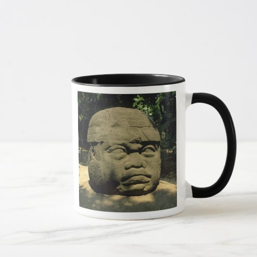 Mexiko, Villahermosa, riesiger Olmec-Kopf, La Vent Tasse (Rechts)