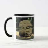 Mexiko, Villahermosa, riesiger Olmec-Kopf, La Vent Tasse (Links)