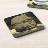 Mexiko, Villahermosa, riesiger Olmec-Kopf, La Vent Untersetzer (Linke Seite)