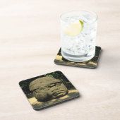 Mexiko, Villahermosa, riesiger Olmec-Kopf, La Vent Untersetzer (Rechte Seite)