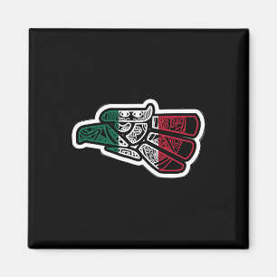 Mexiko Vintag mexikanische Flagge Prix Hecho En Me Magnet