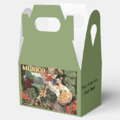Mexiko Vintage Reise Gunst Box Geschenkschachtel (Geöffnet)