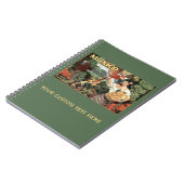 Mexiko Vintage Reisebuch Notizblock (Linke Seite)