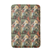 Mexiko Vintage Reiseplakatmatten Badematte (Vorderseite Vertikal)