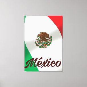 Mexiko Vintage-Reiseposter Leinwanddruck