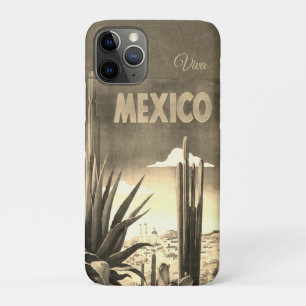 Mexiko Vintager Sepia-Fall Case-Mate iPhone Hülle