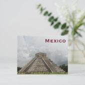 Mexiko Vintager Tourismus Reisen hinzufügen Postkarte (Stehend Vorderseite)