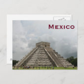 Mexiko Vintager Tourismus Reisen hinzufügen Postkarte (Vorne/Hinten)