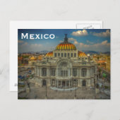 Mexiko Vintager Tourismus Reisen Postkarte hinzufü (Vorne/Hinten)