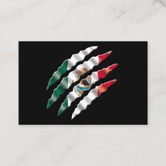 Mexiko Visitenkarte (Vorderseite)