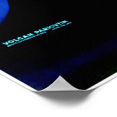 Mexiko ~ Volcan Paricutin Poster (Ecke)