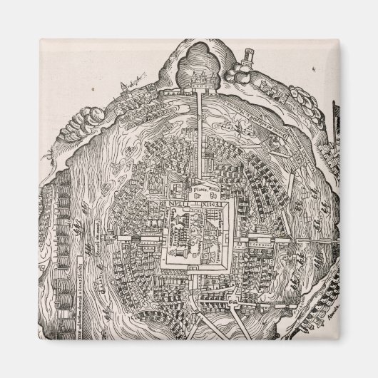 Mexiko vor der Eroberung Magnet (Vorne)