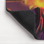 Mexiko-Vulkan Mousepad (Ecke)