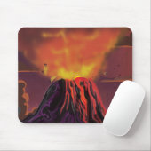 Mexiko-Vulkan Mousepad (Mit Mouse)