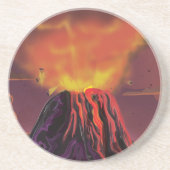 Mexiko-Vulkan Untersetzer (Vorne)