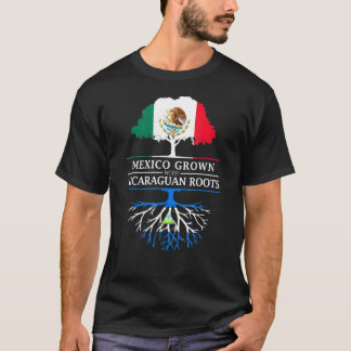 Mexiko wächst mit nicaraguanischen Roots Nicaragua T-Shirt