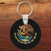Mexiko-Wappen Schlüsselanhänger (Vorderseite)