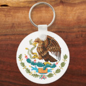Mexiko-Wappen Schlüsselanhänger (Vorderseite)