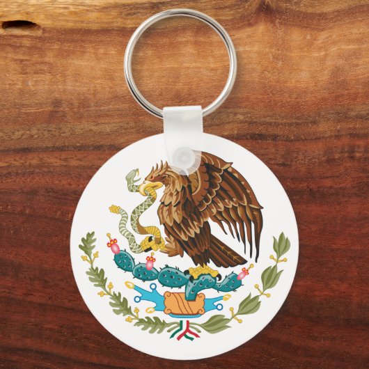 Mexiko-Wappen Schlüsselanhänger (Vorderseite)