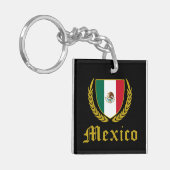 Mexiko-Wappen Schlüsselanhänger (Vorderseite links)