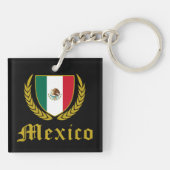 Mexiko-Wappen Schlüsselanhänger (Rückseite)