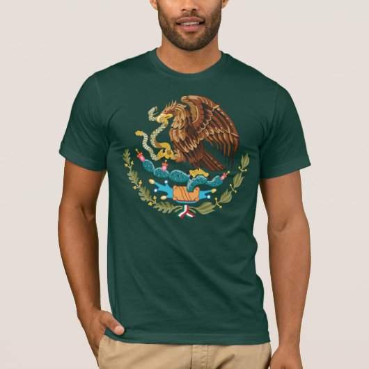 Mexiko-Wappen T-Shirt (Vorderseite)