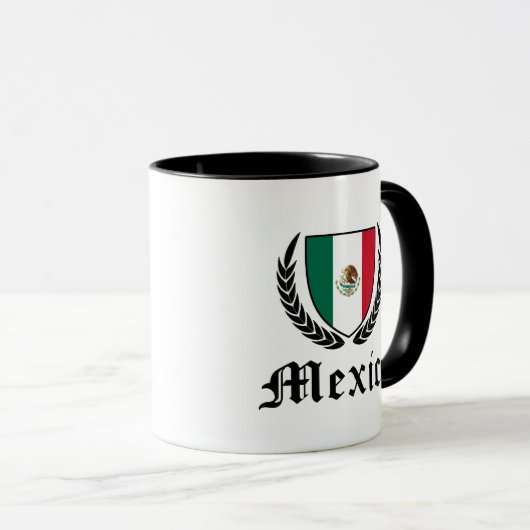 Mexiko-Wappen Tasse (VorderseiteRechts)