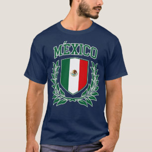 Mexiko-Wappen-Wappen T-Shirt