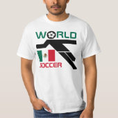Mexiko Weltfußball T-Shirt (Vorderseite)