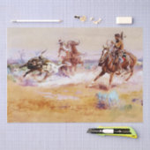 Mexiko - Western Art von Charles M Russell Seidenpapier (Handwerk)