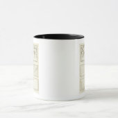 Mexiko World One World Map Tasse (Zentrum)