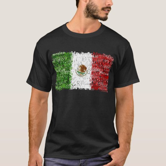Mexiko wörtlich T-Shirt (Vorderseite)