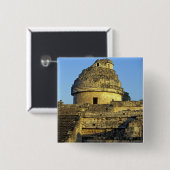 Mexiko, Yucatan. Caracol: astronomisch Button (Vorne & Hinten)
